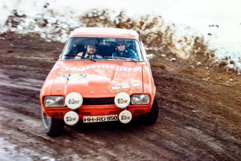 1973 Schimpf Ford Capri Monte Carlo Rennen