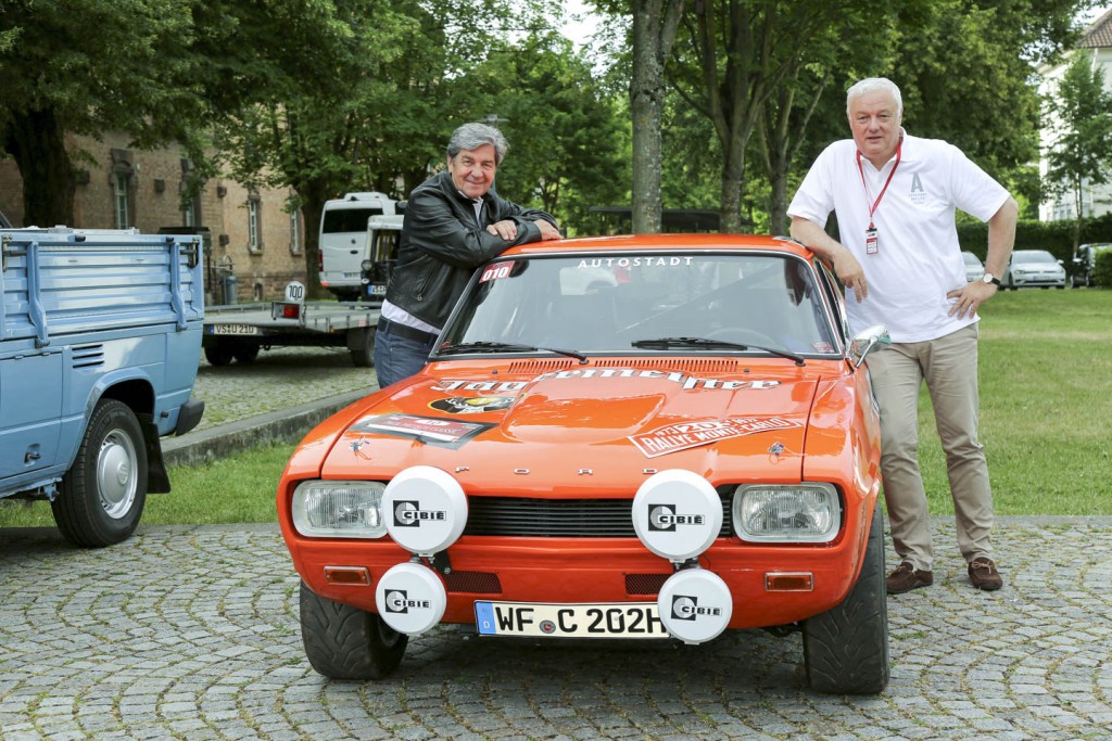 Ford Capri RS auf Rallye Kurs