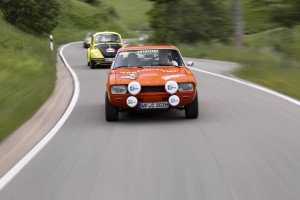 Ford Capri RS Auf Rallye Kurs